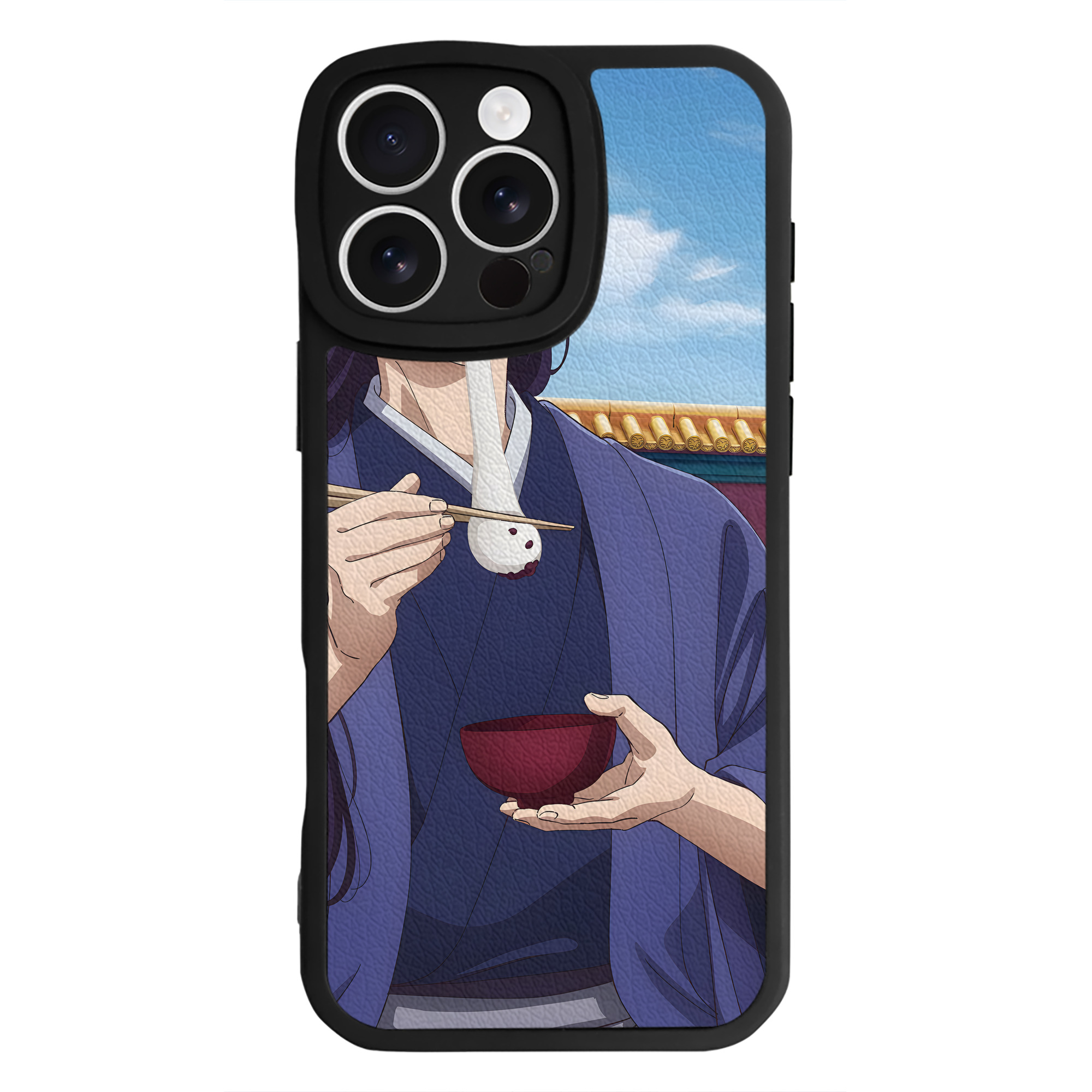 （画像用） 薬屋のひとりごと The Apothecary Diaries 【iPhone 16シリーズ対応】シリコンスマホケース（レザー調） 材質：シリコン
